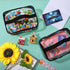 3 Packs Clear Toy Storage Bags, PVC Organizing Zippered Storage Bags for Toy, Waterproof Bags for Building Blocks, Board Games and Small Toys(Blac...