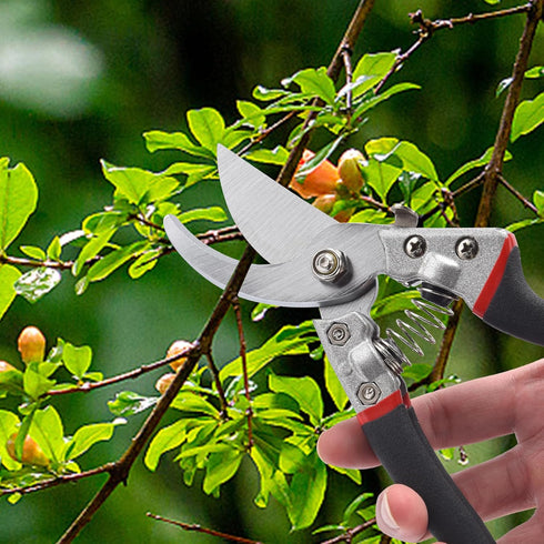 Pruning Shears for Gardening, Gardening Shears Heavy Duty, Cutting Shears Garden,Hedge Clippers, Rose Pruning Shears, Hand Clippers Gardening, Cli...