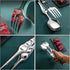 2 Pcs Kitchen Tongs Set, 304 Stainless Steel Food Tongs for Barbecue Cooking Salad Grilling Frying and Serving...