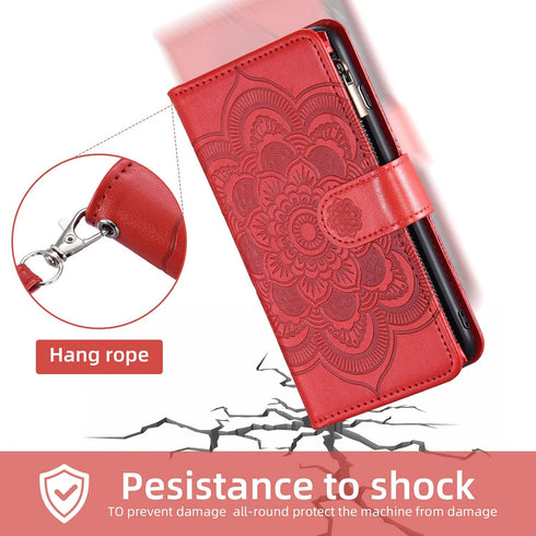 Asuwish Phone Case for Motorola Moto G Power 2022/MotoG Play 2023/G Pure 2021 Wallet Cover with Tempered Glass Screen Protector and Flip Card Hold...