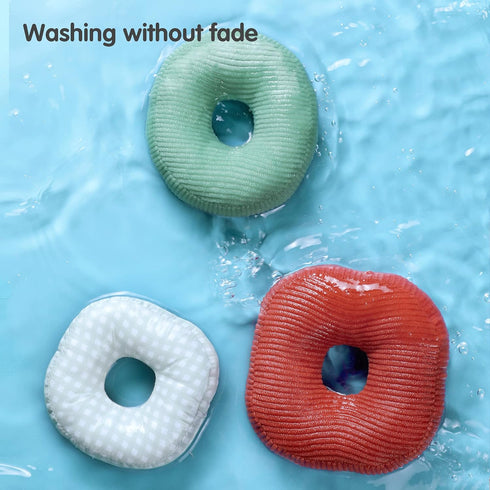 TUMAMA Plush Stacking Rattles Baby Toy Giraffe Stacks of Circles STEM Montessori Toy Baby Shower Deer Woodland Stuffed Animals Gift for 3 6 9 12 1...