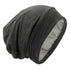 Silk Satin Lined Bonnet Sleep Cap - Adjustable Stay on All Night Hair Wrap Cover Slouchy Beanie for Curly Hair Protection for Women and Men - Soli...