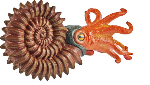 Safari Ltd. Ammonite Figurine - Detailed 5.25" Marine Mollusc Figure - Educational Toy for Boys, Girls, and Kids Ages 3+...