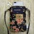 Tainada Women Crossbody Shoulder Travel Zippered Wallet Purse Clutch Phone Bag w/Detachable Strap (Floral Pattern Black)...