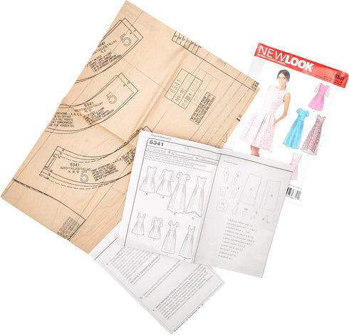 Simplicity New Look Patterns UN6341A Misses' Dress, A (6-8-10-12-14-16-18)...