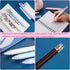 12 Pieces Multicolor Ballpoint Pen 4-Color Retractable Ballpoint Pen 0.5 mm Fine Point Ballpoint Pen for Planner Journaling Writing, 6 Shell Color...