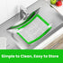HOTPOP | Reusable Macaron Cookie Sheet, Non Stick Baking Mats, 0.75mm (2 Half Sheets , 2 Quarter Sheets), Set of 4...