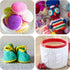 12 Skeins Acrylic Yarn Mini Craft Yarn 100% Acrylic Yarn for Crocheting, Starter Crochet Bulk Yarn for Child, Adult Knitting Crochet & Crafts (12 ...