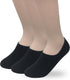 Eedor No Show Socks for Women - Non Slip & Low Cut Invisible Socks - Soft & Stretchable Cotton Blend - 3 Pack (Medium)...