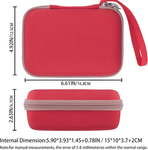 khanka Hard Travel Case for Kodak smile+/ Kodak Smile Plus Wireless Digital Instant Print Camera with Effect-Changing Lens, 2x3” Sticky-Backed Pho...