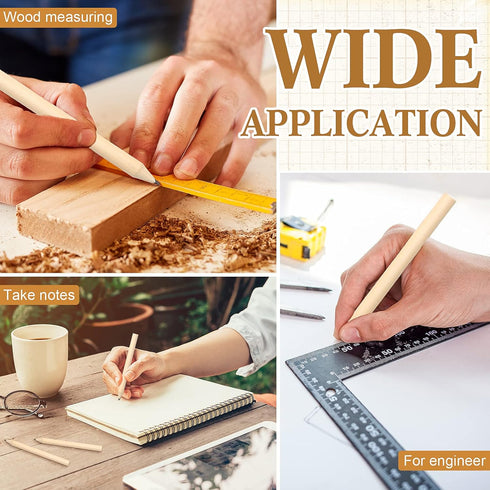 200 Pcs Half Pencils Bulk 2 HB Mini Golf Pencils Round Pre Sharpened Natural Wooden Short Pencils for Students Kids Classroom Back to School Party...