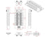 20Amp 2x10 Position Barrier Terminal Block Distribution Module for AC DC...