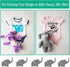22 Pack Cute Baby Shower Stencils for Onesie Decorating Kit, Boy Girl Shirt Fabric Stencils for Clothes Phrases Mixed Animals Pattern Templates fo...