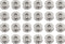 Bobbins for Sewing Machine - Replacement Sewing Bobbins 24 Pcs - Metal Bobbins for Crafts - Sewing Machine Accessories...