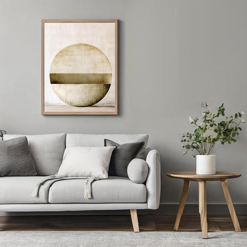 Posterizer 1 pcs-minimalist, geometric design-gold and black 4-Abstract & Modern Art-Gift for Men Women Teens-Chic Home Decor- unframed wall art...