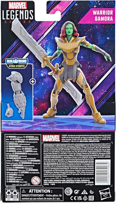 Marvel Legends Series Warrior Gamora, What If...? Collectible 6-Inch Action Figures, Ages 4 and Up...