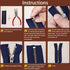 36 Pack Zipper Replacement Zipper Repair Kit, Silver...