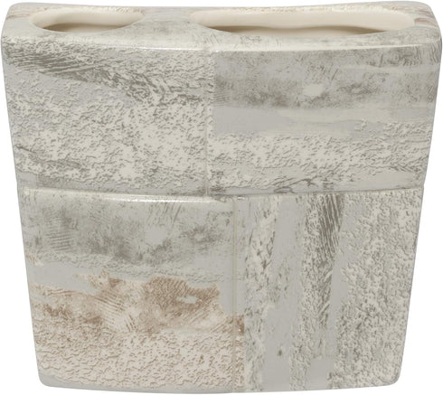 Creative Bath Products Quarry Collection Toothbrush Holder, Multicolor...
