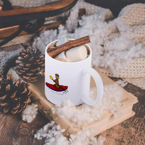 3dRose "Funny Black Crow" Mug, 11 oz...