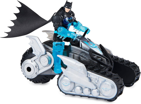 DC Comics Batman Bat-Tech Crawler with 4-inch Exclusive Deathstroke and Batman Action Figures, Includes 12 Accessories, Kids Toys for Boys Ages 3 ...