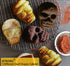 JETKONG Skull Cake Pan Silicone Skull Cakelet Mold Skull Pirate Cake Tin Baking Pan (Black)...