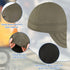Macarrie 3 Pcs Welding Hats for Men Flame Resistant Cotton Welding Cap Mesh Inside Liner Welder Cap Low Crown for Welder Electrician Gas Station M...