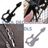 Keychain Multi-tool 2Pack Guitar Modeling Metal Pocket Tool for men Portable No rust multi-function tools Wrench for Screw,ruler and bottle opener...