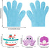 WATINC Felt Story Finger Puppets - 2Pcs DTY Storytelling Hand Puppet Felt Art Craft Education Gift, Making Storytime Glove Puppet Early Learning R...