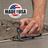 MARSHALLTOWN Curved Concrete Edger, 6 x 4 High Carbon Steel Blade, 5/8 x 1/2 Lip, Made In The USA, 138D...
