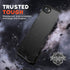 NTG Shockproof Designed for iPhone SE 2022 Case/iPhone SE 2020 Case, Heavy-Duty Tough Rugged Lightweight Slim Protective Case for iPhone SE/8/7-Bl...