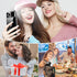 Selfie Light for iPhone 15 Case with LED Built-in Light-Up Fill Light Rechargeable for TIK Tok/Stream/Makeup/Live/Video- Selfie (2 Models, 3 Level...