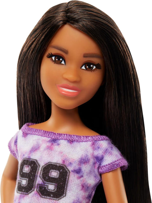 Barbie Ligaya Doll with Pet Dog, from and Stacie to The Rescue Movie Toys, Dark Hair Doll...