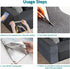 Cat Scratching Mat 78.7"x15.8" Cat Carpet with Self-Adhesive Trimmable, Replacement for Cat Tree Shelf Shelves and Cat Scratching Post, cat wall s...