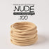 Prohouse 100 PCS Baby Nylon Headbands Hairbands Hair Bow Elastics for Baby Girls Newborn Infant Toddlers Kids Nude...