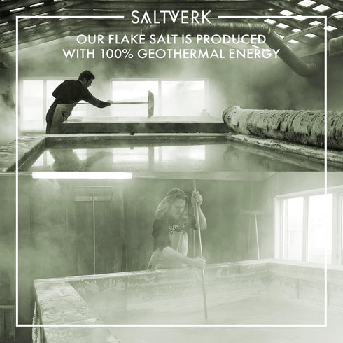Saltverk Birch Smoked Sea Salt - Gourmet, Icelandic, Hand Harvested and Sustainably Made - 3.17 Oz Jar...