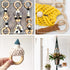 30 Pcs Wooden Rings, Macrame Wooden Rings, Natural Unfinished Solid Wood Rings for DIY Craft Pendant Connectors Jewelry Making (55 mm)...