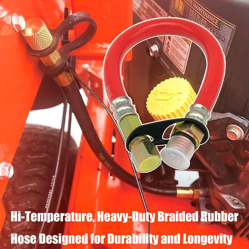 510440902 Flexible Oil Drain Hose Replacement For All FH, FR, FS, FT & FX Kawasaki Engine Models...