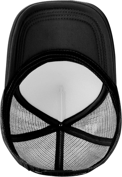 Trucker Hats for Men Women, Funny Gag Gifts Joke, Classic Adjustable Mesh Baseball Cap Snapback Hat Black...