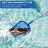 Pool Net - Pool Skimmer Net with 5 section detachable poles, 22.2''- 59.1'', Skimmer Net with Fine Mesh Net, Pool Leaf Net...