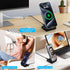 Samsung Wireless Charger Fast Charging Stand Wireless Android Desk Phone Charger Stand for Samsung Galaxy S24 Ultra S24+ S24 S23 FE S22 S21 S20 S1...
