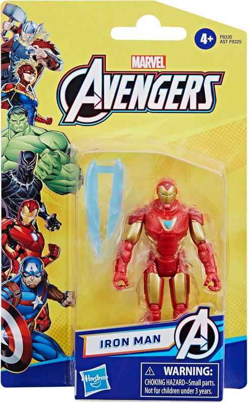 Marvel Epic Hero Series Iron Man Action Figure, 4-Inch, Avengers Super Hero Toys for Kids Ages 4 and Up...