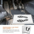 25pcs Disposable Car Floor Mats, Paper Floor Mats for Cars Printing Papers Car Mats Protector for Home...