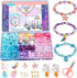 WuikerDuo Children DIY Beads Kits, Jewellery Bracelet Necklaces String Making Kit, Bracelets Art Craft Kit for Girls Kids...