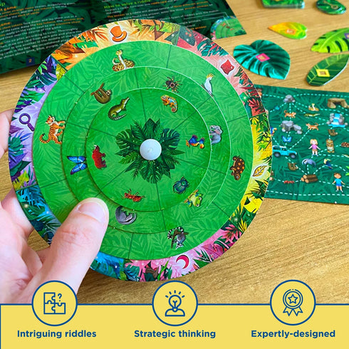 EXIT: The Game - Jungle of Riddles | Brainteasers |Kid's Activity, Cooperative Game | Quick Game...