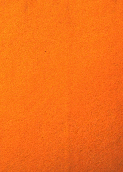Sunburst Orange - Wool Felt Oversized Sheet - 35% Wool Blend - 1 12x18 inch Sheet...