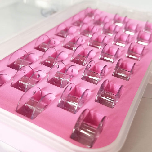 HONEYSEW Class 15 A Style SA156 Bobbins for Brother Sewing and Embroidery Machine (28pcs/Box)...