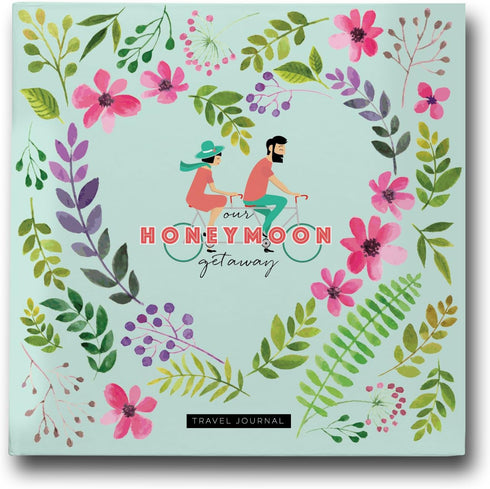 Honeymoon Travel Journal, Record-Book Trip Together, Save All Experiences On This Memory Album, A Just Married Present or Gift Like No Other. For ...