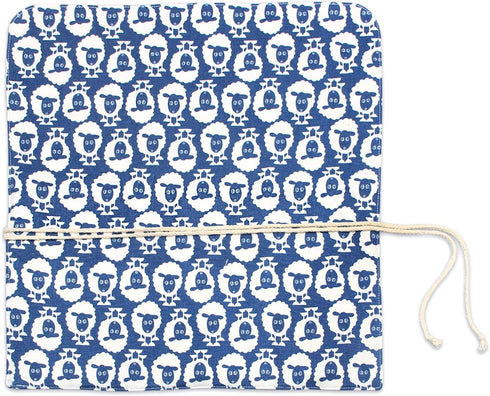 Teamoy Knitting Needles Holder Case(up to 14 Inches), Rolling Organizer for Straight and Circular Knitting Needles, Crochet Hooks and Accessories,...