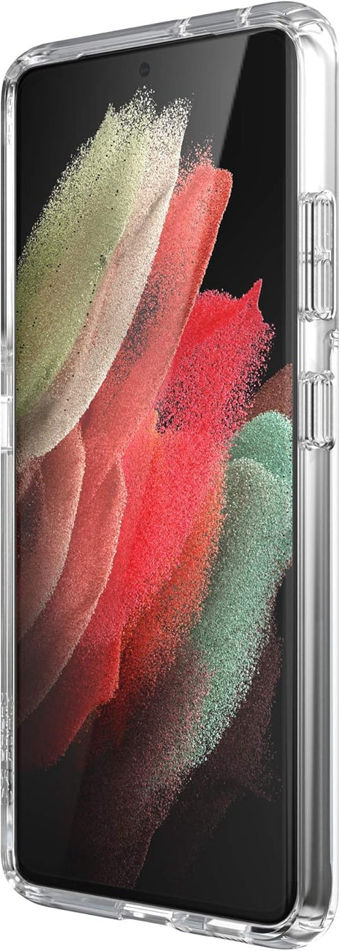 Speck Products Presidio Perfect Clear Samsung Galaxy S21 Ultra 5G Case, Clear/Clear...