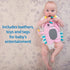 Dr. Brown's Gripebelt Heated Belly Band, Soothe Baby's Tummy with Gentle Warmth and Compression, Monster, 3m+, Pink...